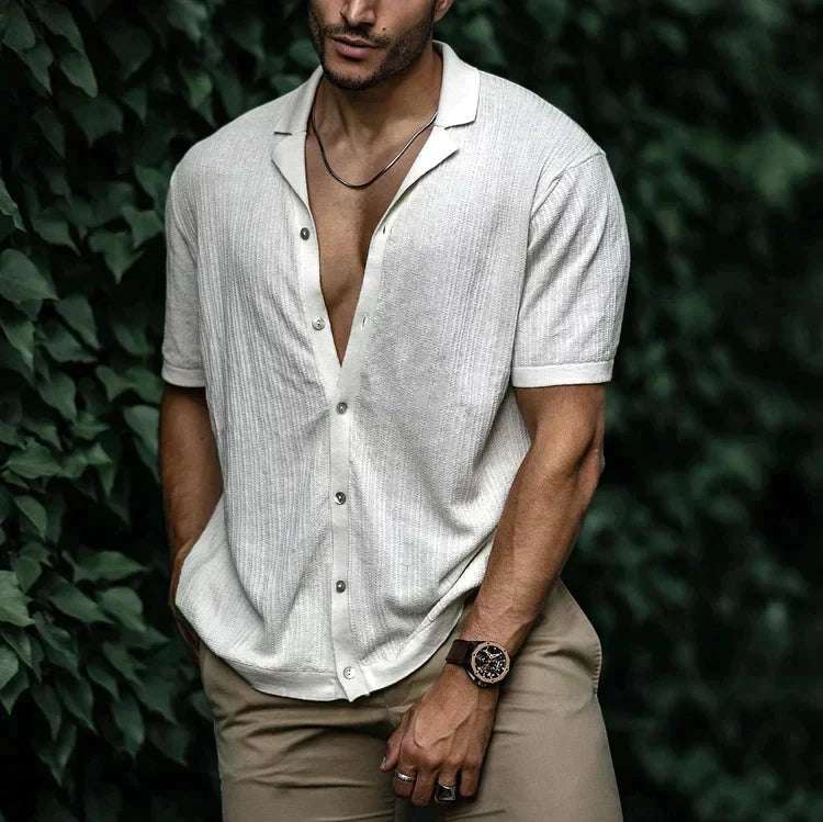 Alejandro | Camiseta de Manga Corta para Hombre con Diseño Casual 13