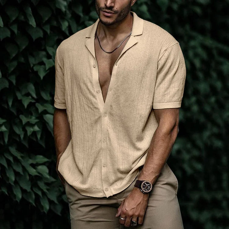 Alejandro | Camiseta de Manga Corta para Hombre con Diseño Casual 16