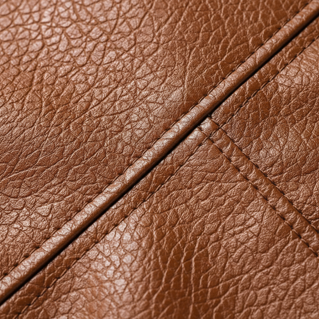 Alejandro | Chaqueta de Cuero Italiano para Hombre con Cremallera y Puños Acanalados 5