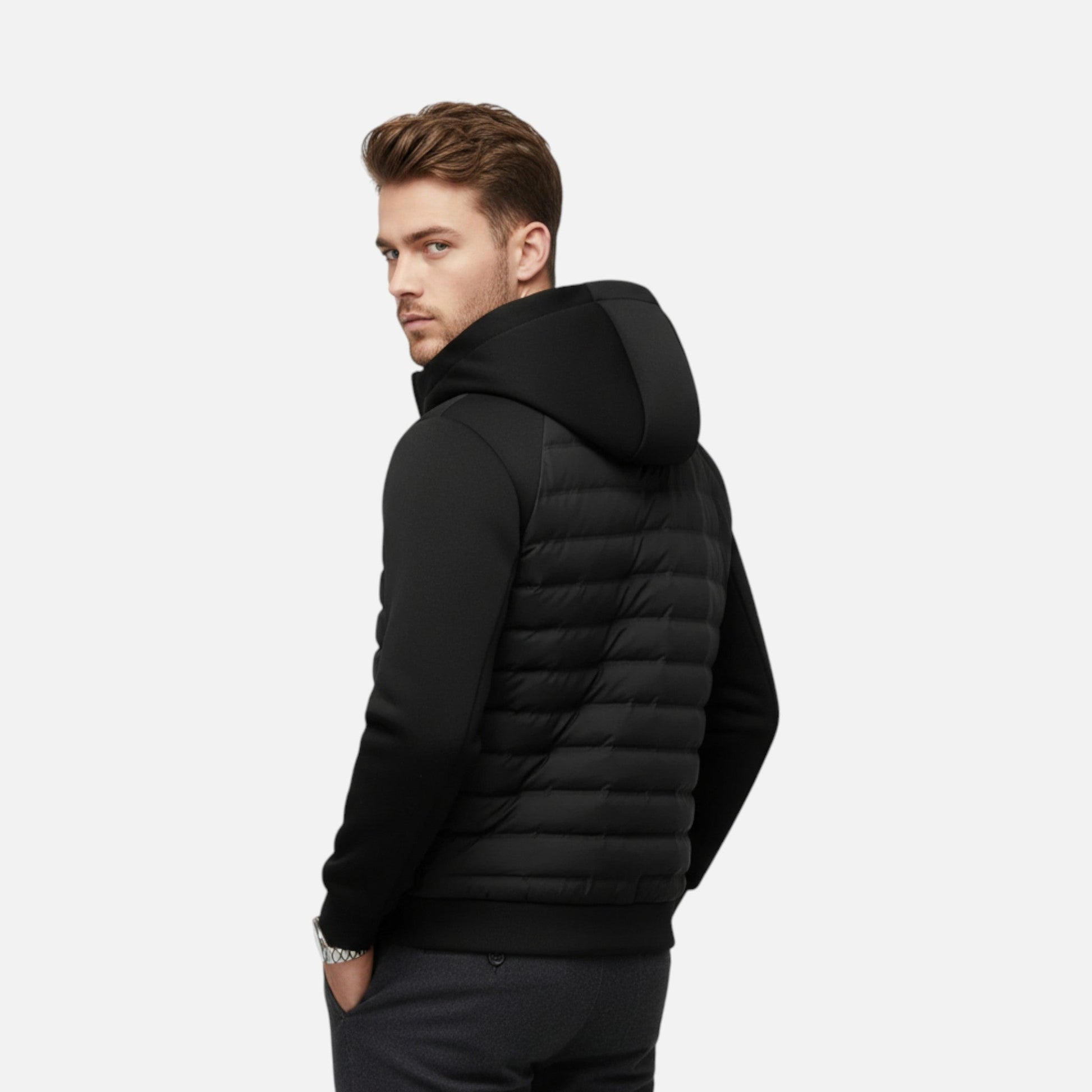 Alejandro | Chaqueta de Plumón Ligera con Capucha para Hombre 2