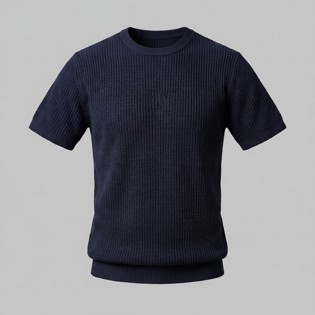 Andrés | Jersey de Punto para Hombre con Textura Vertical 10