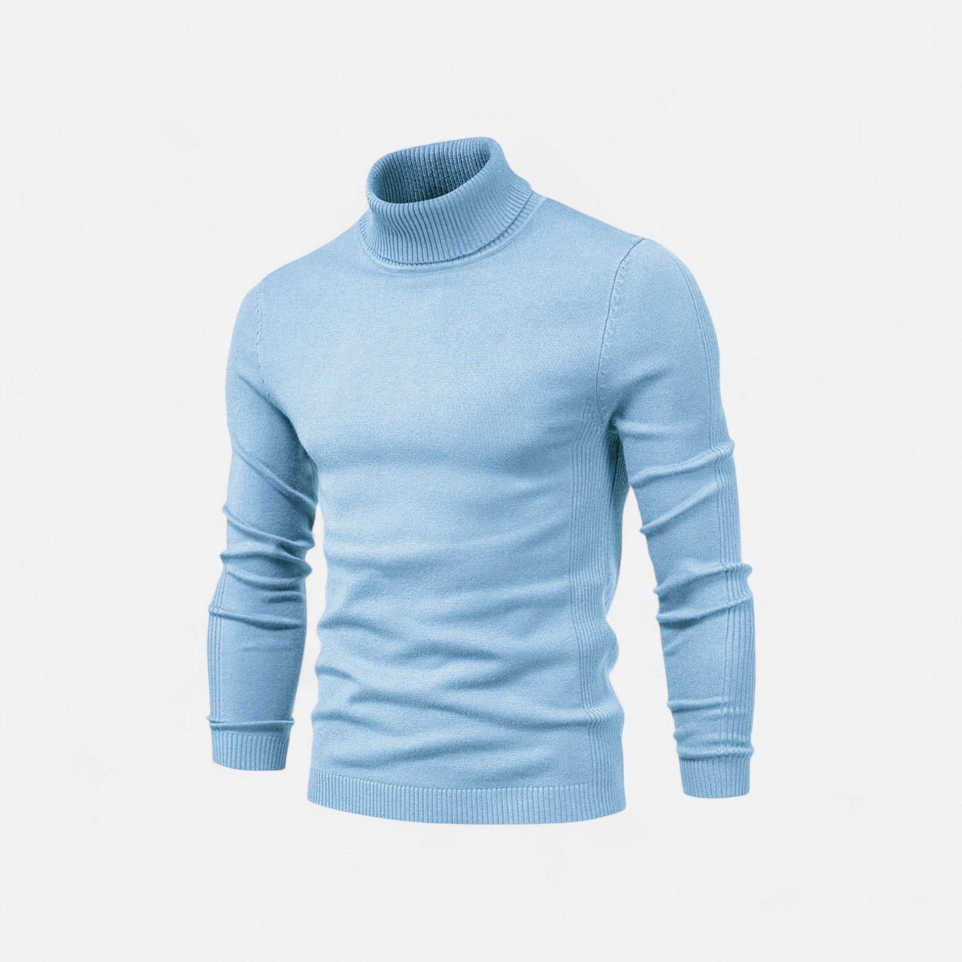 Andrés | Suéter de Cuello Alto de Algodón Premium para Hombre 13