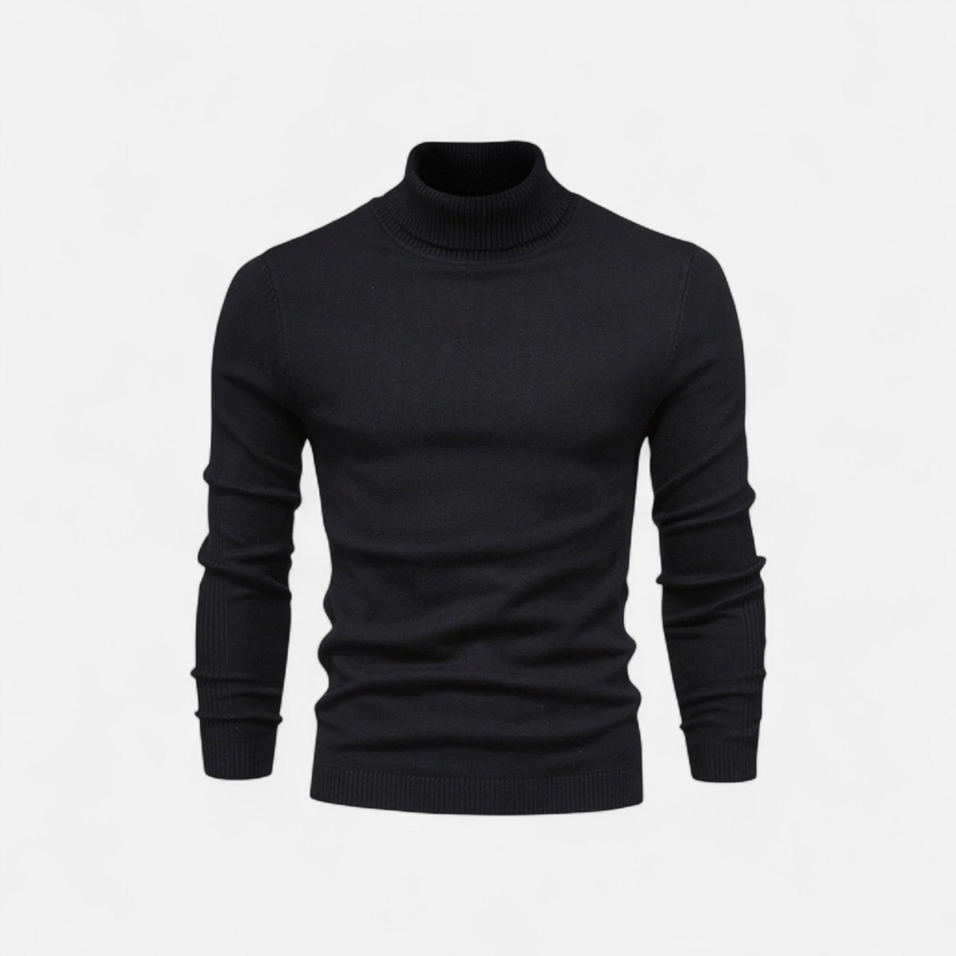 Andrés | Suéter de Cuello Alto de Algodón Premium para Hombre 4