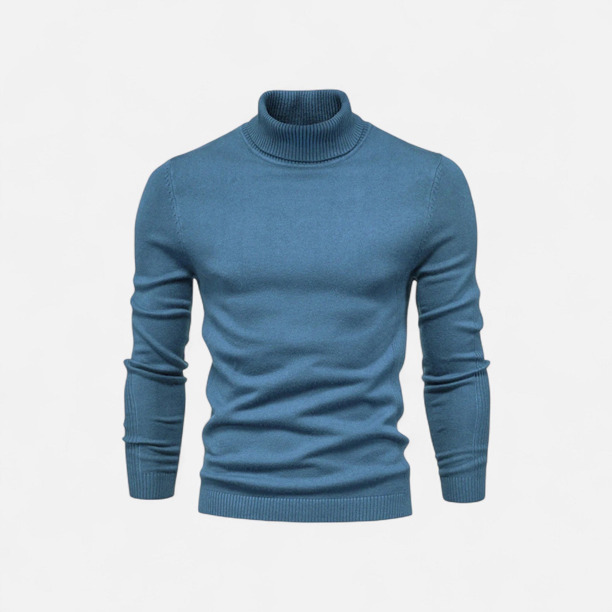 Andrés | Suéter de Cuello Alto de Algodón Premium para Hombre 5