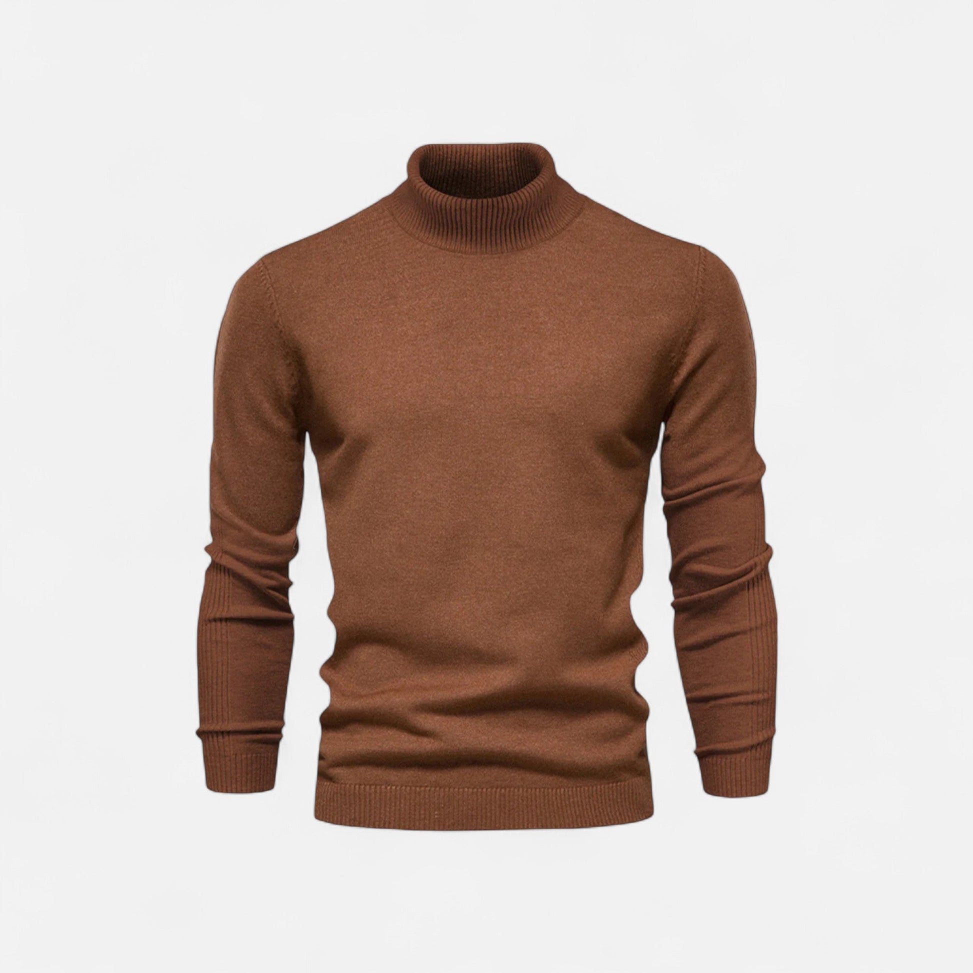 Andrés | Suéter de Cuello Alto de Algodón Premium para Hombre 8