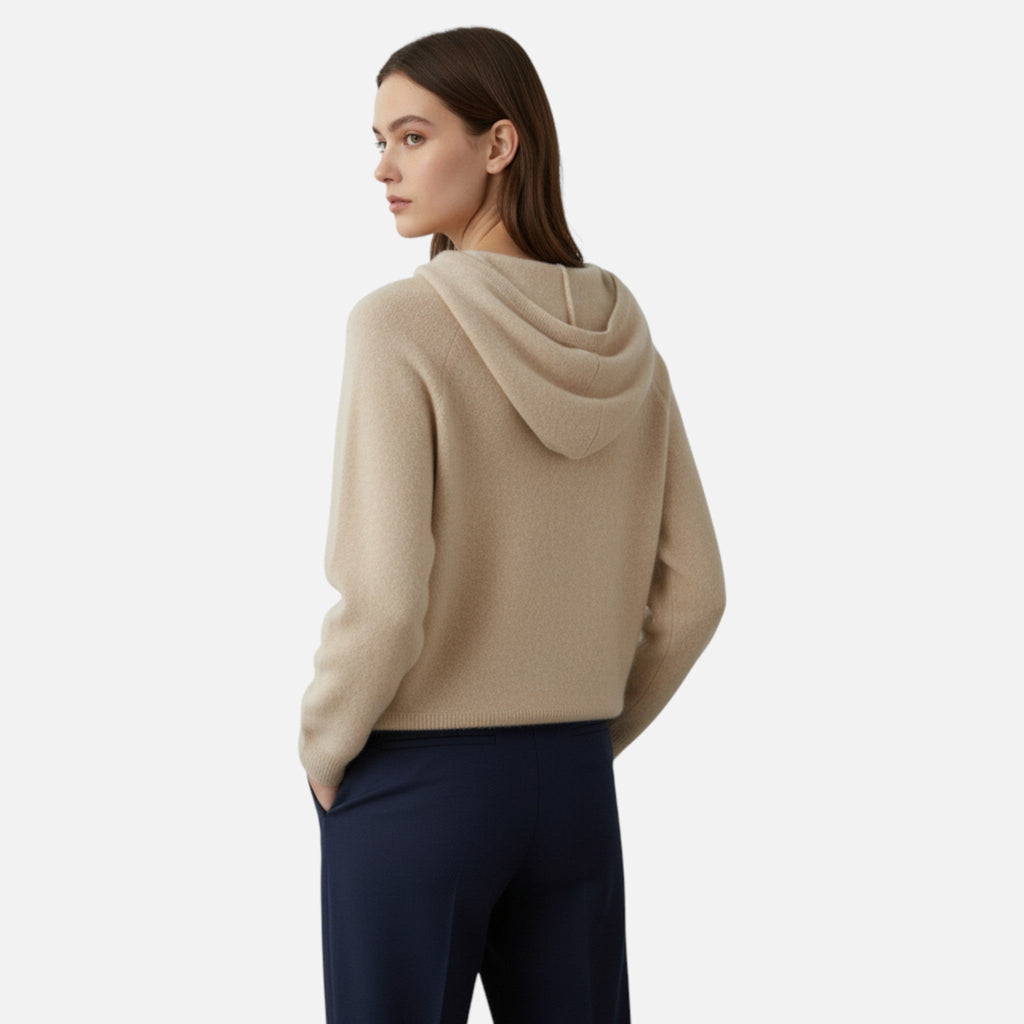 Clara | Suéter con Capucha de Lana Merino para Mujer con Estilo Elegante 2