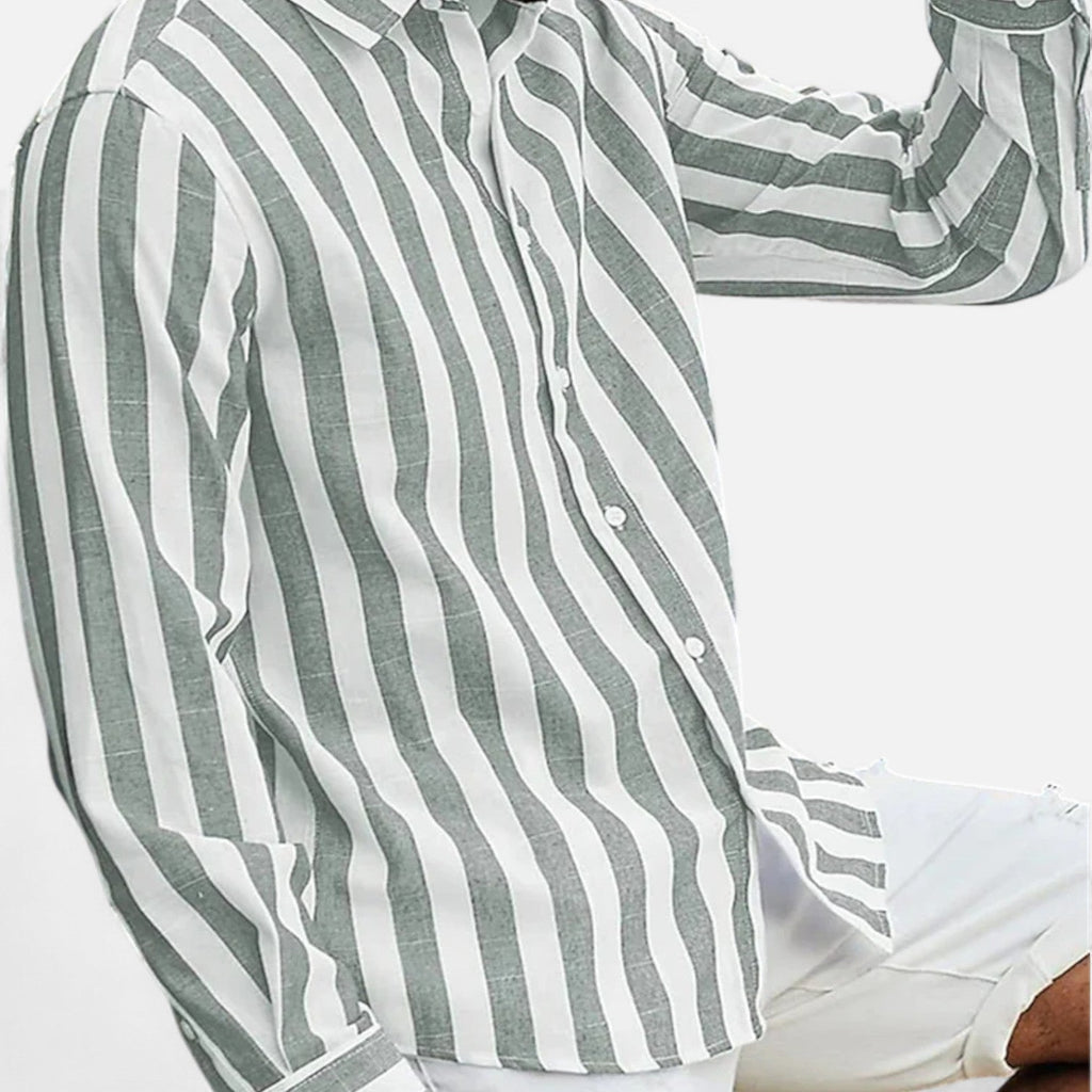 Diego | Camisa de Lino Riviera para Hombre con Estilo Veraniego 6