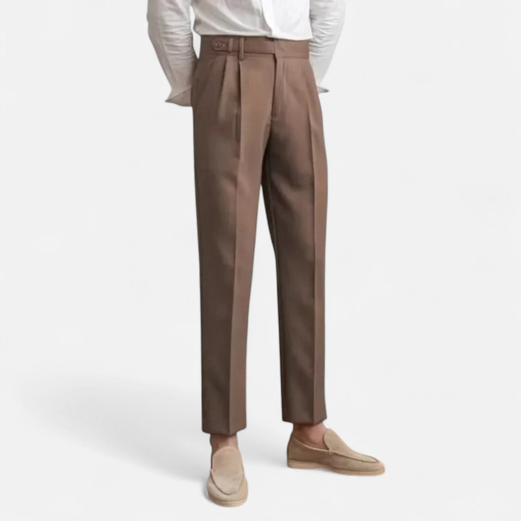 Diego | Pantalón Elegante de Estilo Italiano para Hombre con Corte Refinado y Tejido de Calidad 3