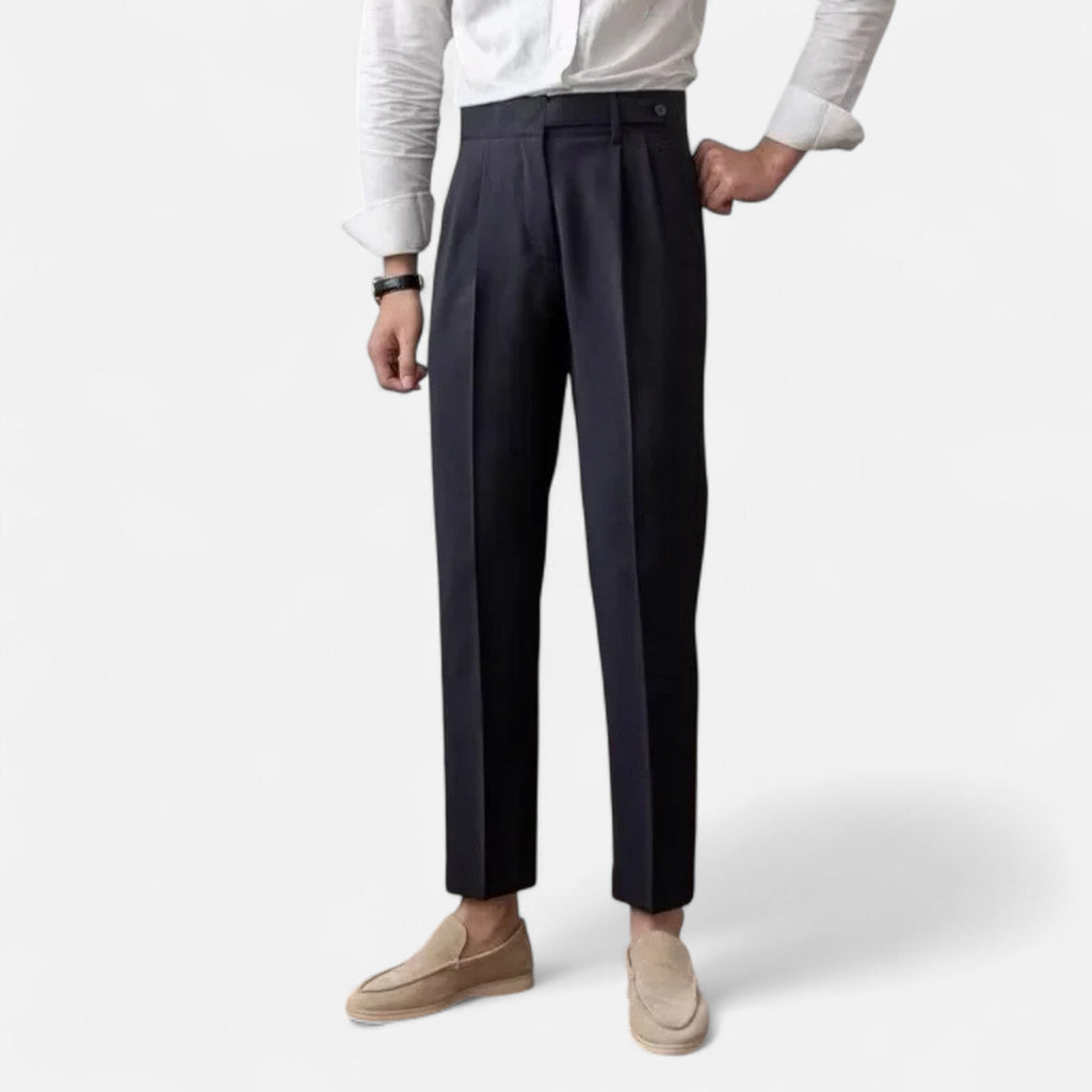Diego | Pantalón Elegante de Estilo Italiano para Hombre con Corte Refinado y Tejido de Calidad 4