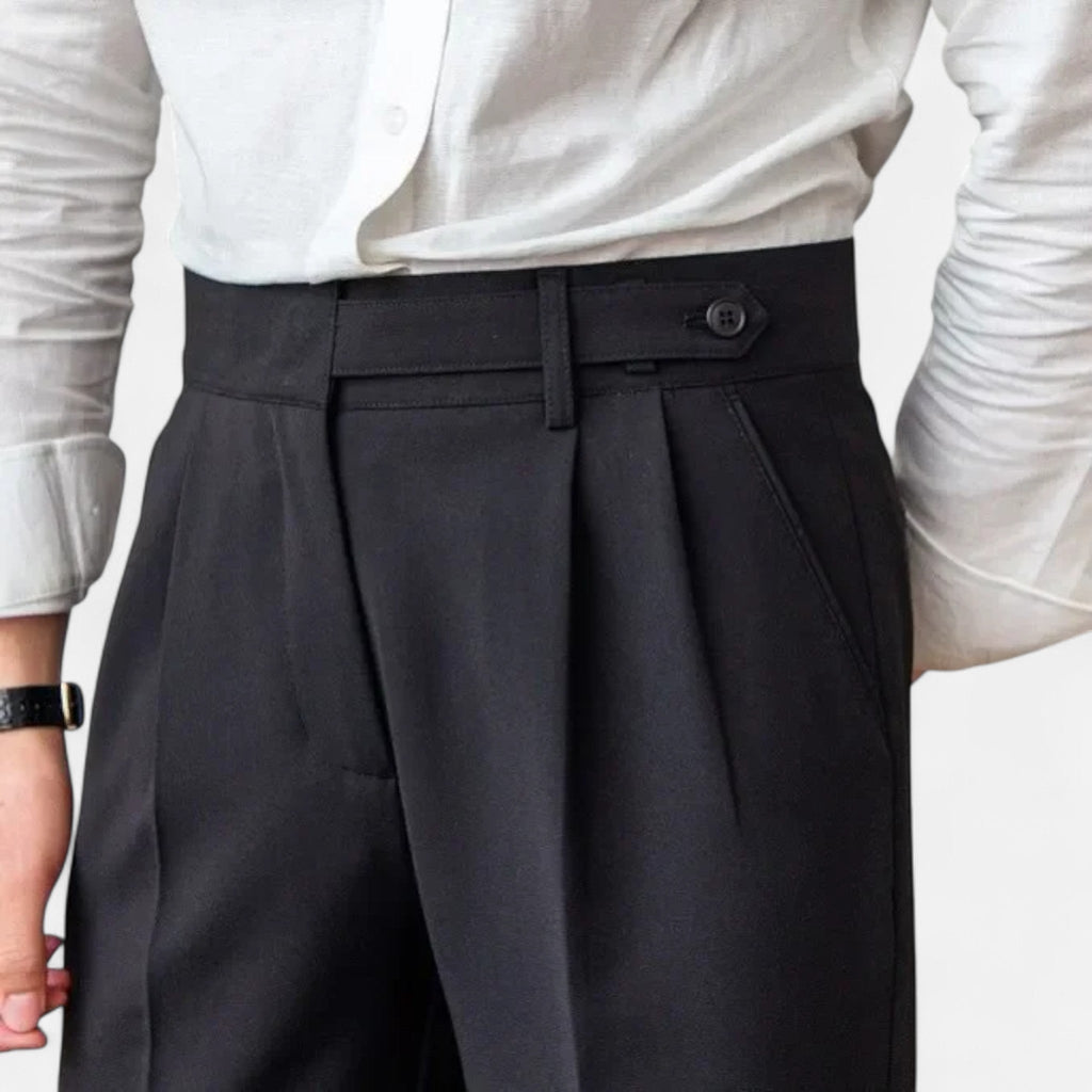 Diego | Pantalón Elegante de Estilo Italiano para Hombre con Corte Refinado y Tejido de Calidad 6