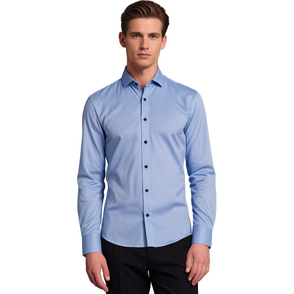 Ethan | Elegante Camisa Slim Fit de Manga Larga para Hombre 3