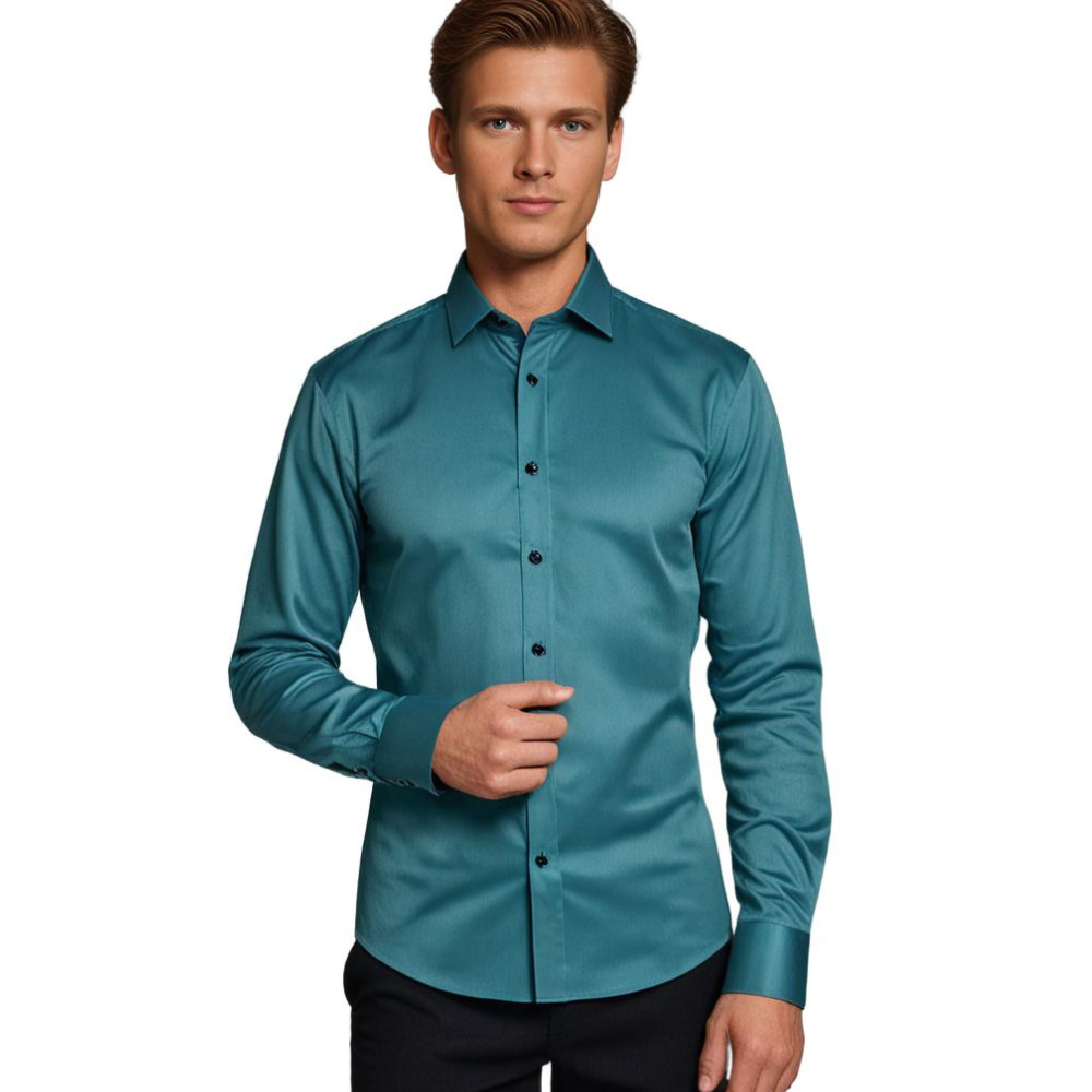 Ethan | Elegante Camisa Slim Fit de Manga Larga para Hombre 4