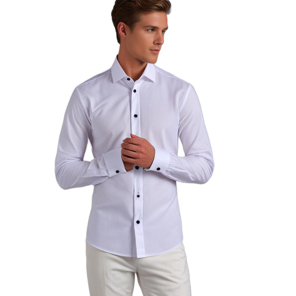 Ethan | Elegante Camisa Slim Fit de Manga Larga para Hombre 6