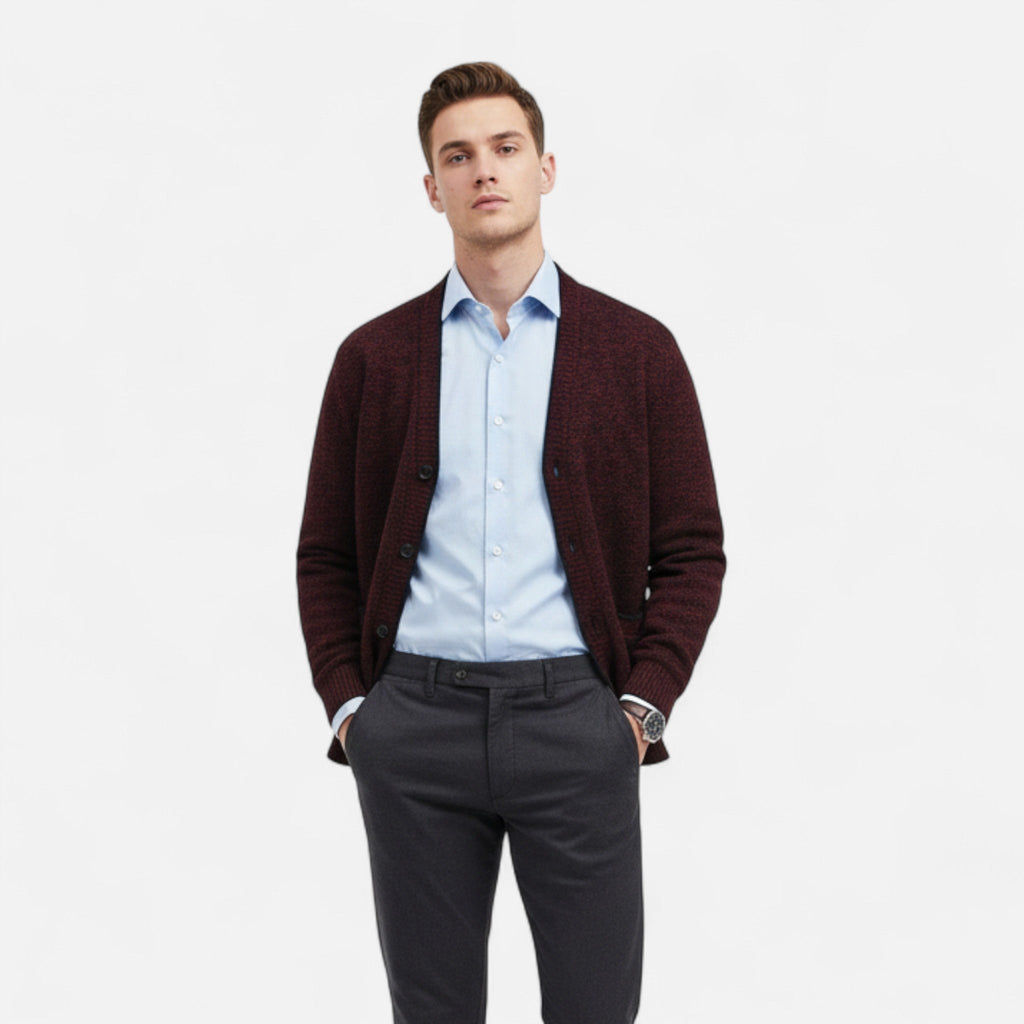 Fernando | Cárdigan de Punto Elegante para Hombre 1