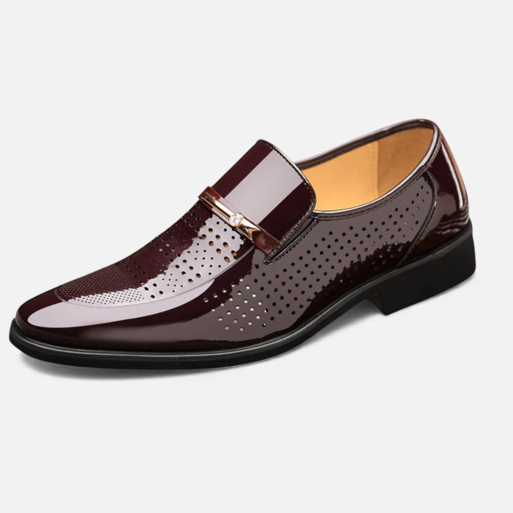 Fernando | Mocasines Brillantes de Vestir para Hombre con Estilo Clásico 1