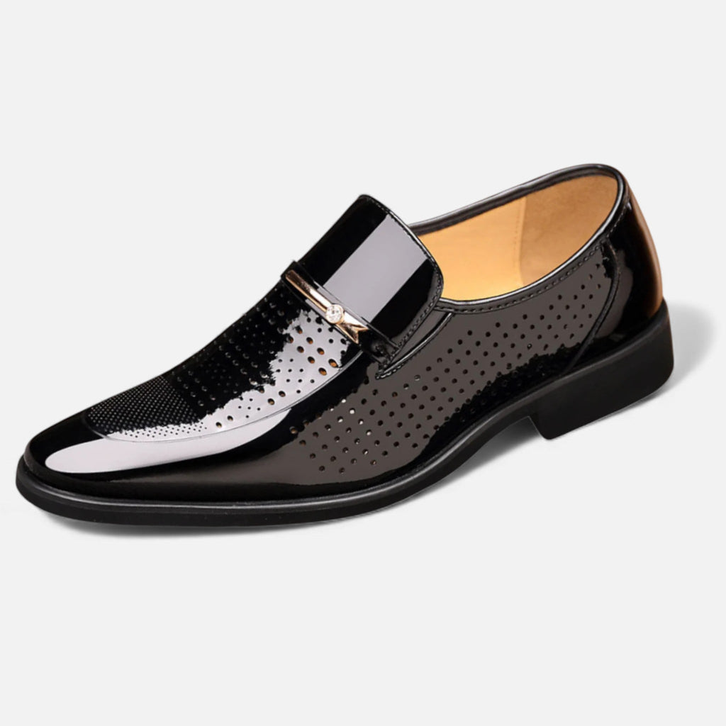 Fernando | Mocasines Brillantes de Vestir para Hombre con Estilo Clásico 3