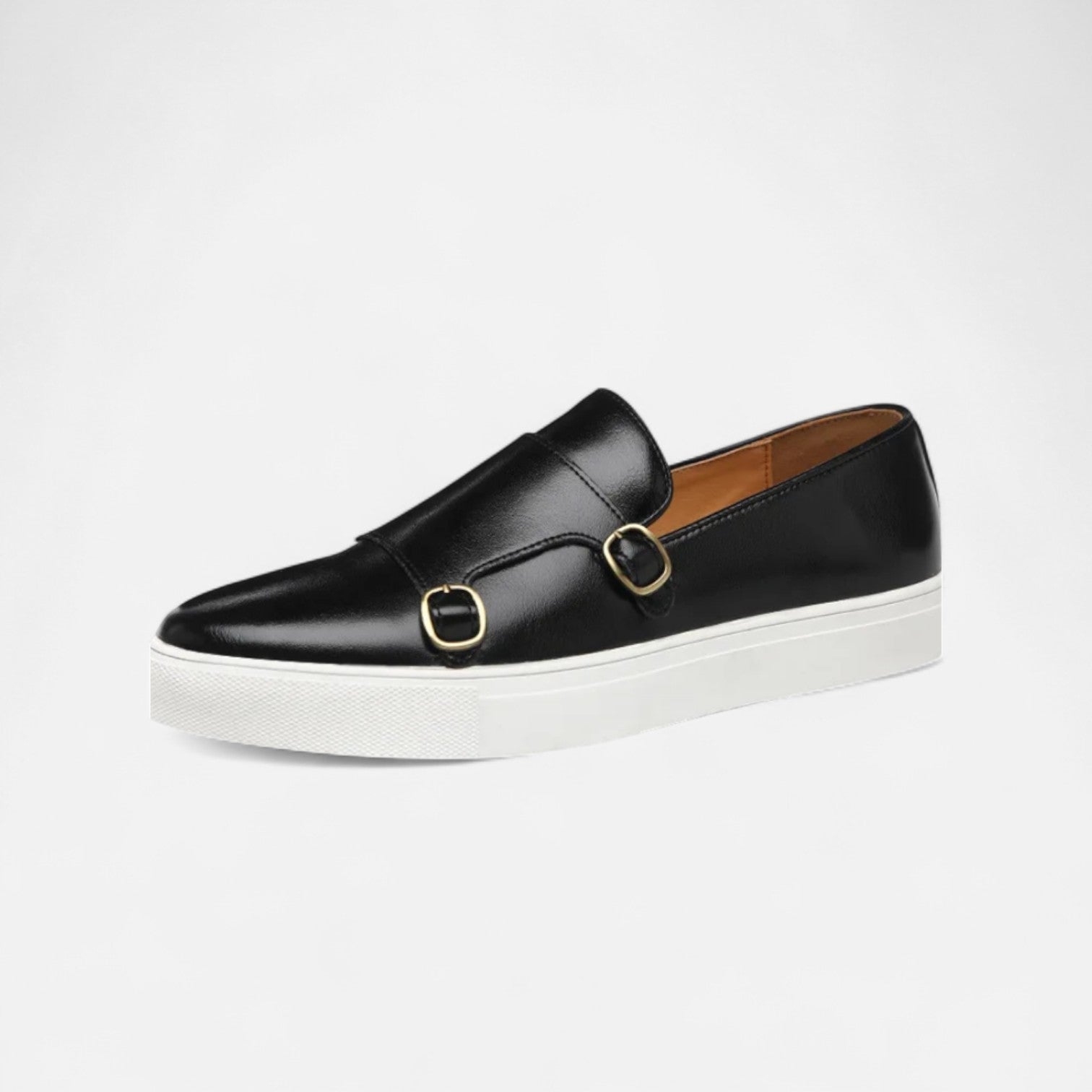 Fernando | Mocasines con Hebillas de Cuero para Hombre Elegantes 3