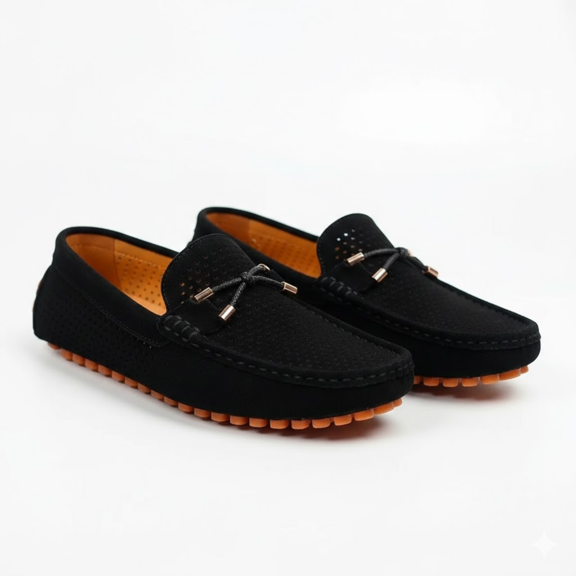 Fernando | Mocasines de Piel para Hombre con Diseño Perforado y Suela Antideslizante 1