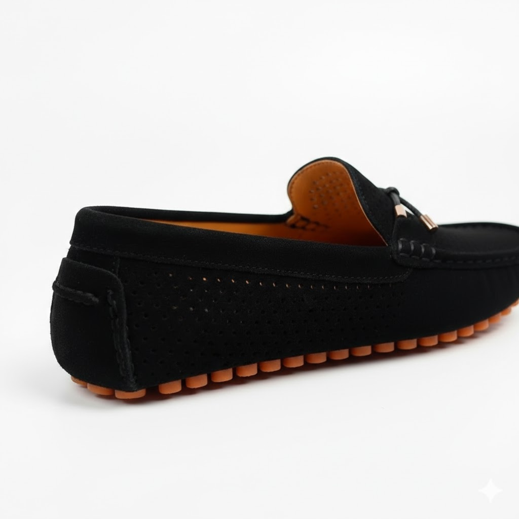 Fernando | Mocasines de Piel para Hombre con Diseño Perforado y Suela Antideslizante 7