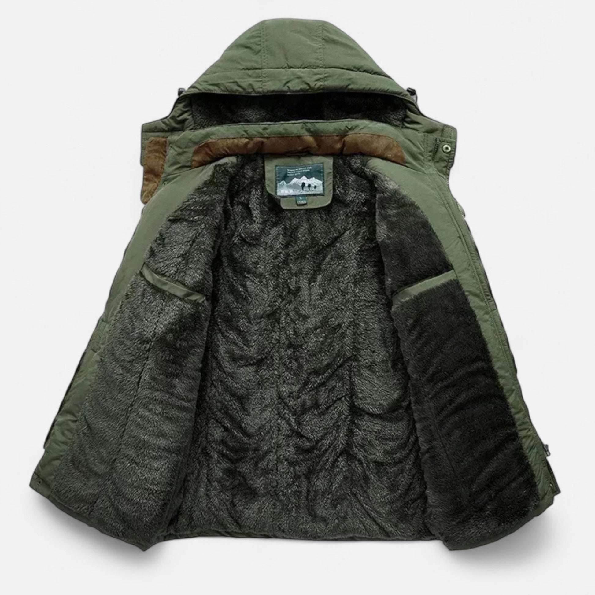 Fernando | Parka Larga Impermeable de Invierno para Hombre con Capucha 7