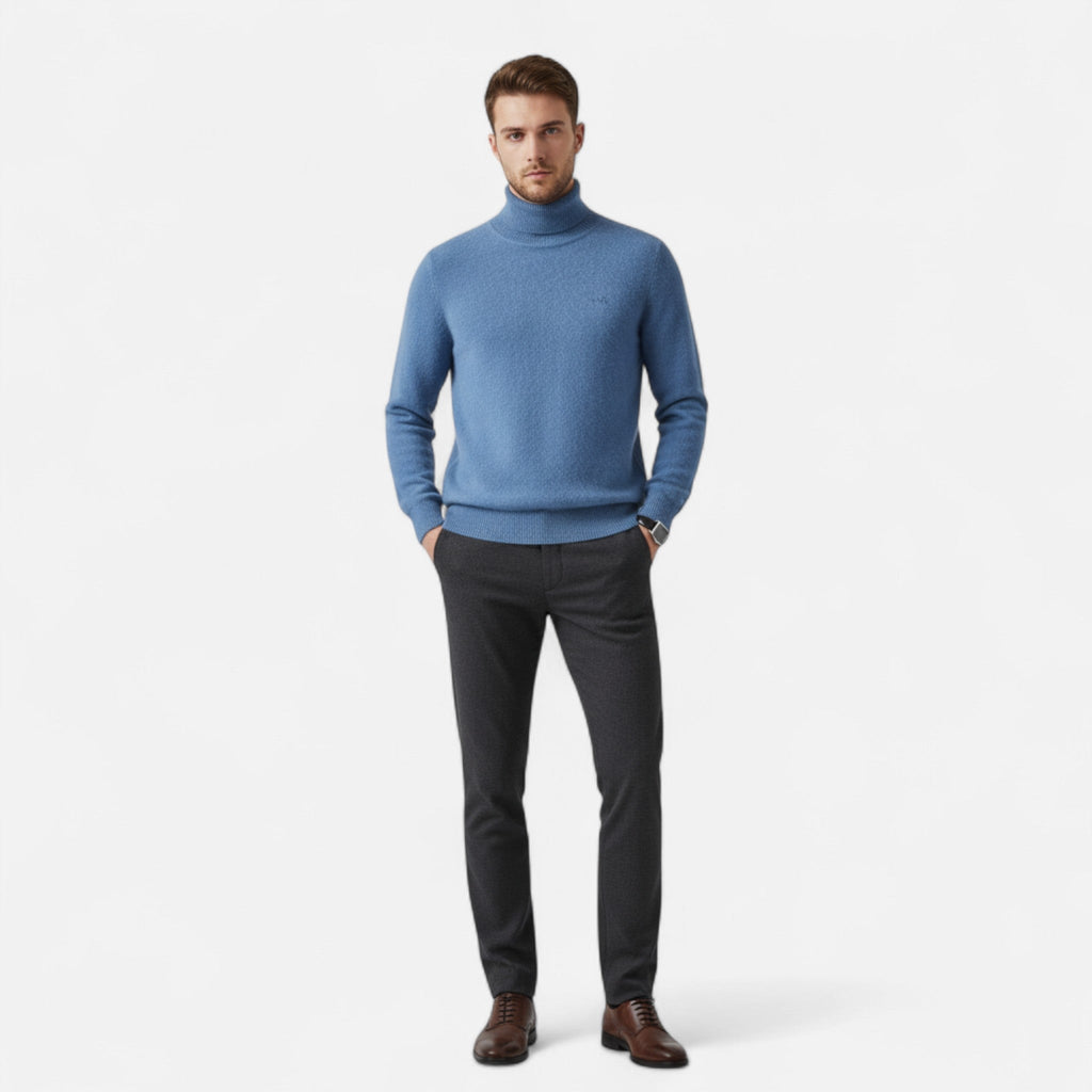 Fernando | Suéter Clásico de Cachemir para Hombre con Elegancia Atemporal 1
