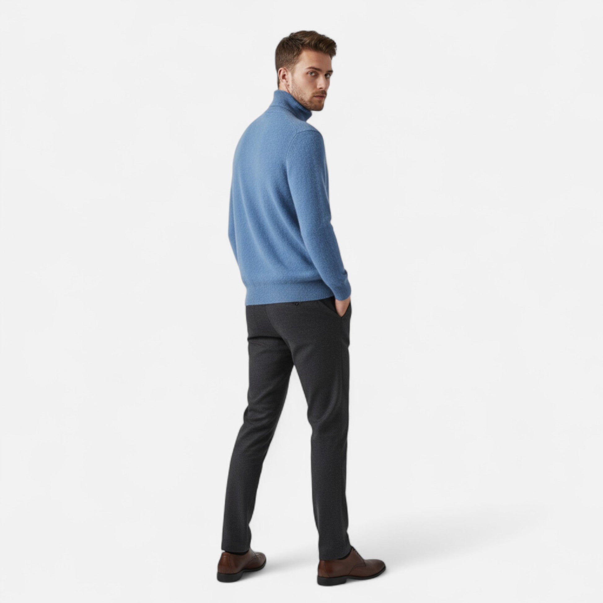 Fernando | Suéter Clásico de Cachemir para Hombre con Elegancia Atemporal 2