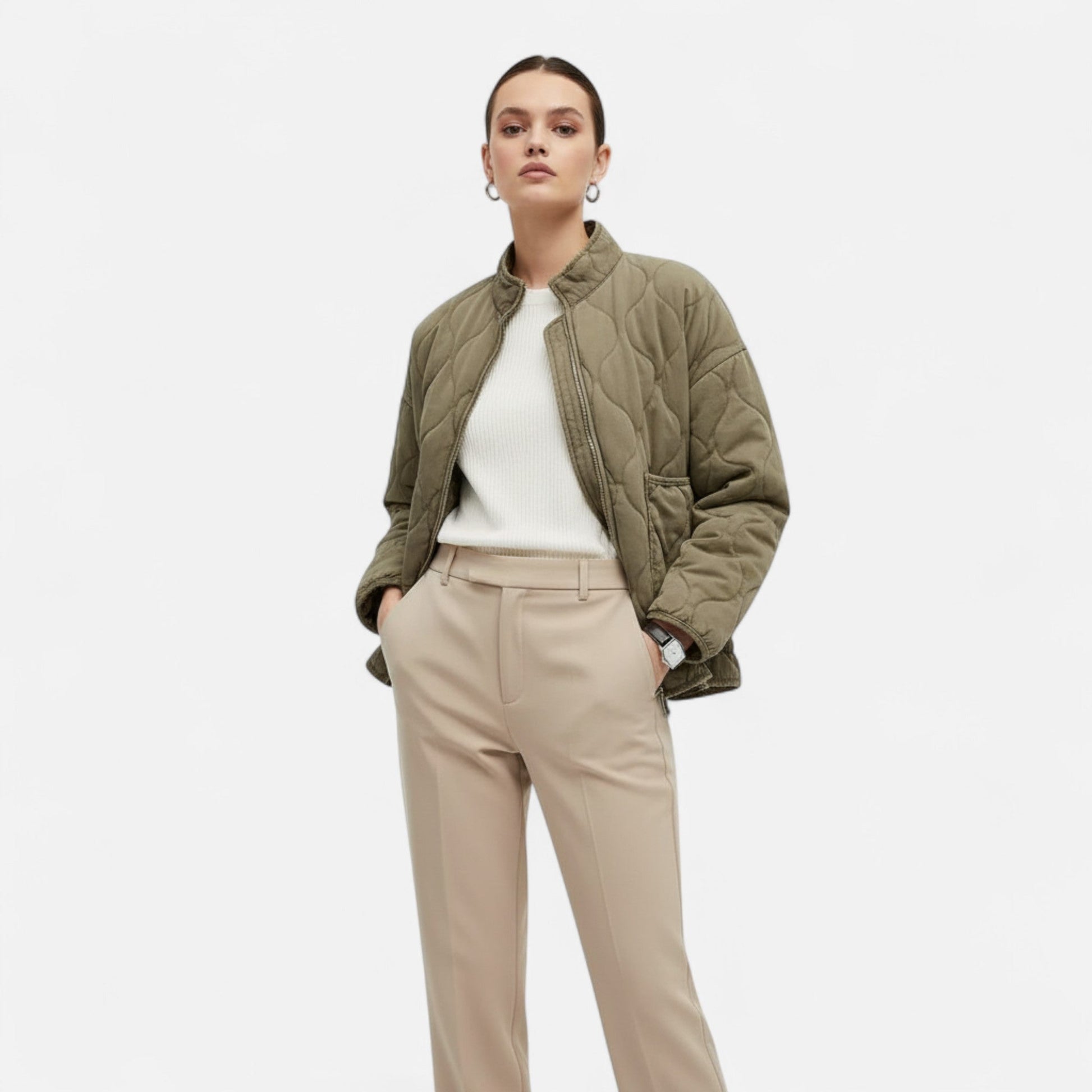 Isabel | Chaqueta Casual Elegante para Mujer con Bolsillos y Diseño Atemporal 1