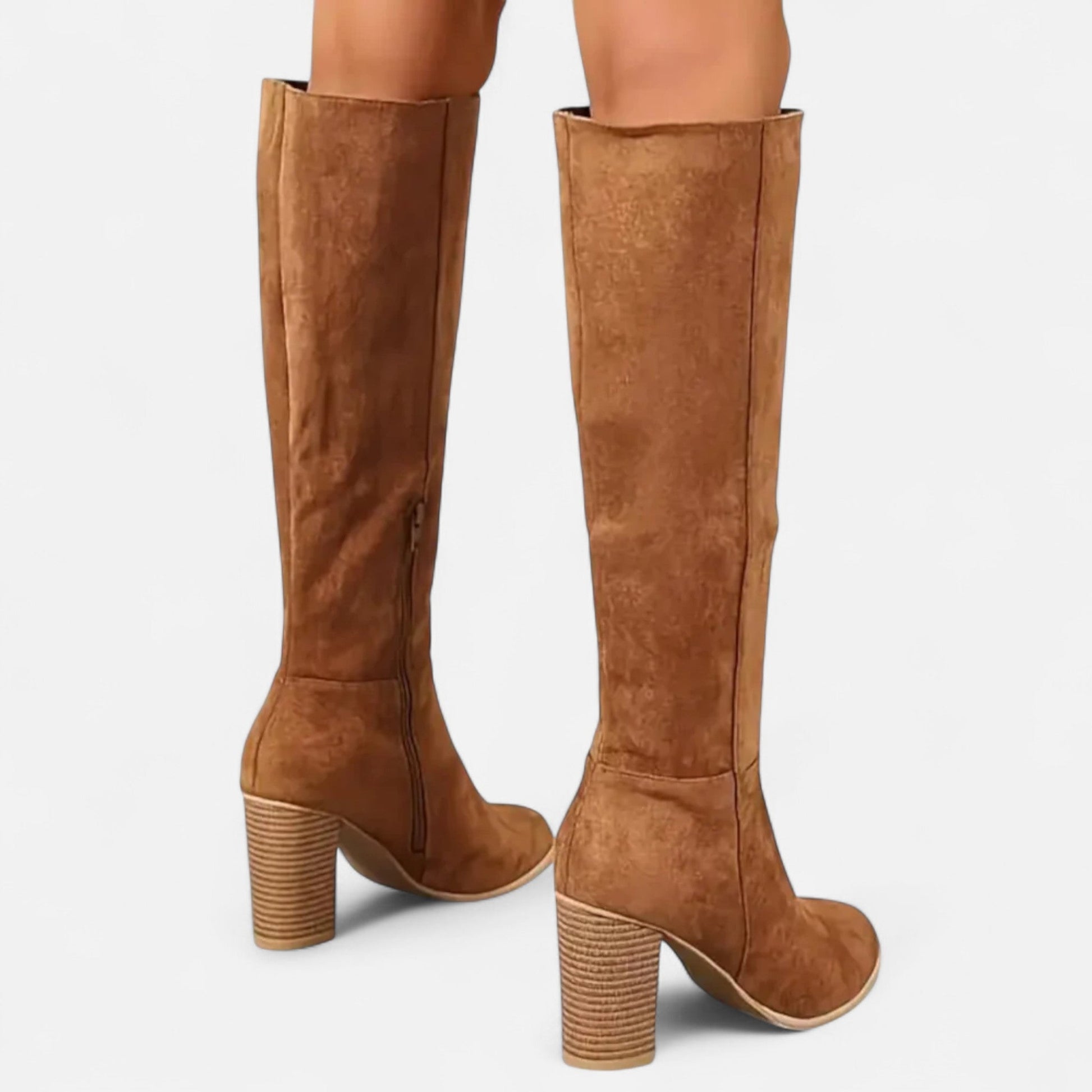 Isabella | Botas Altas Negras de Cuero para Mujer Elegantes y Sofisticadas 3