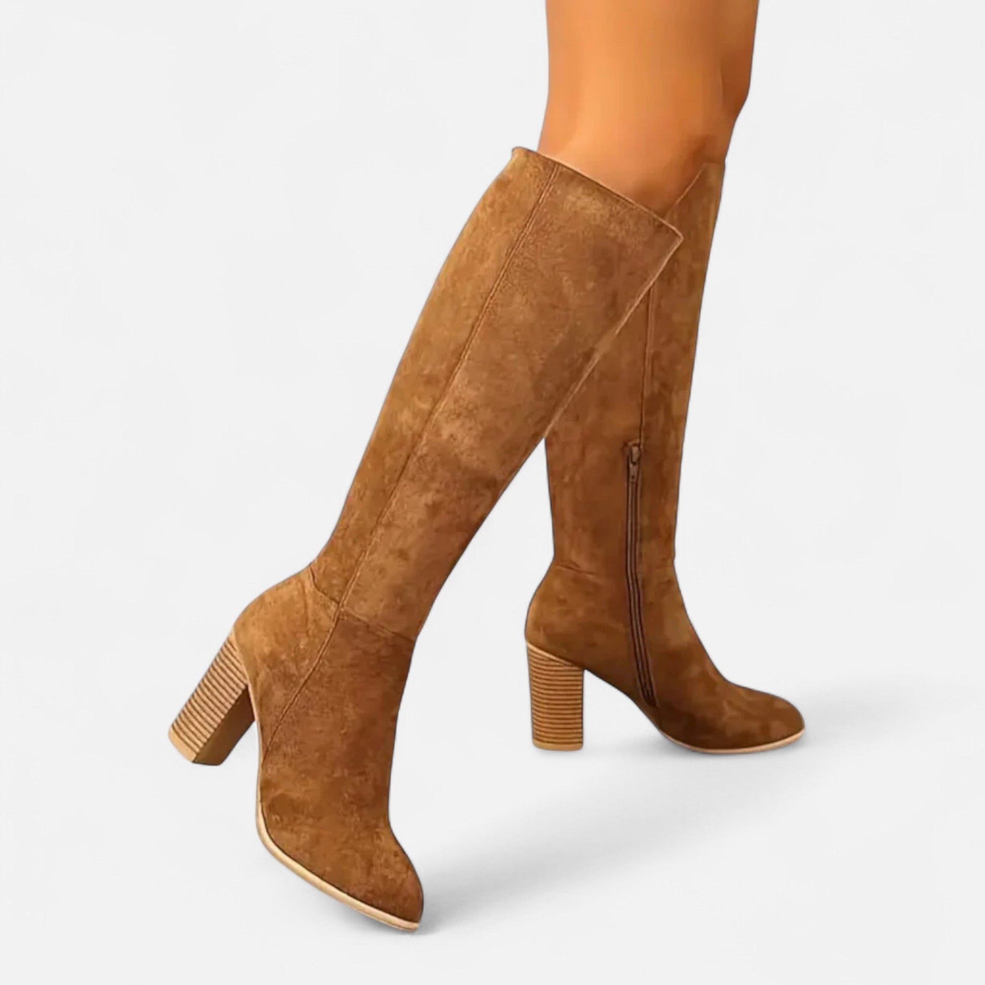 Isabella | Botas Altas Negras de Cuero para Mujer Elegantes y Sofisticadas 4