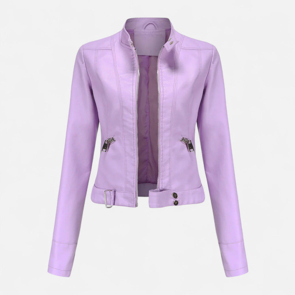 Isabella | Chaqueta de Cuero Vegano Elegante para Mujer 3