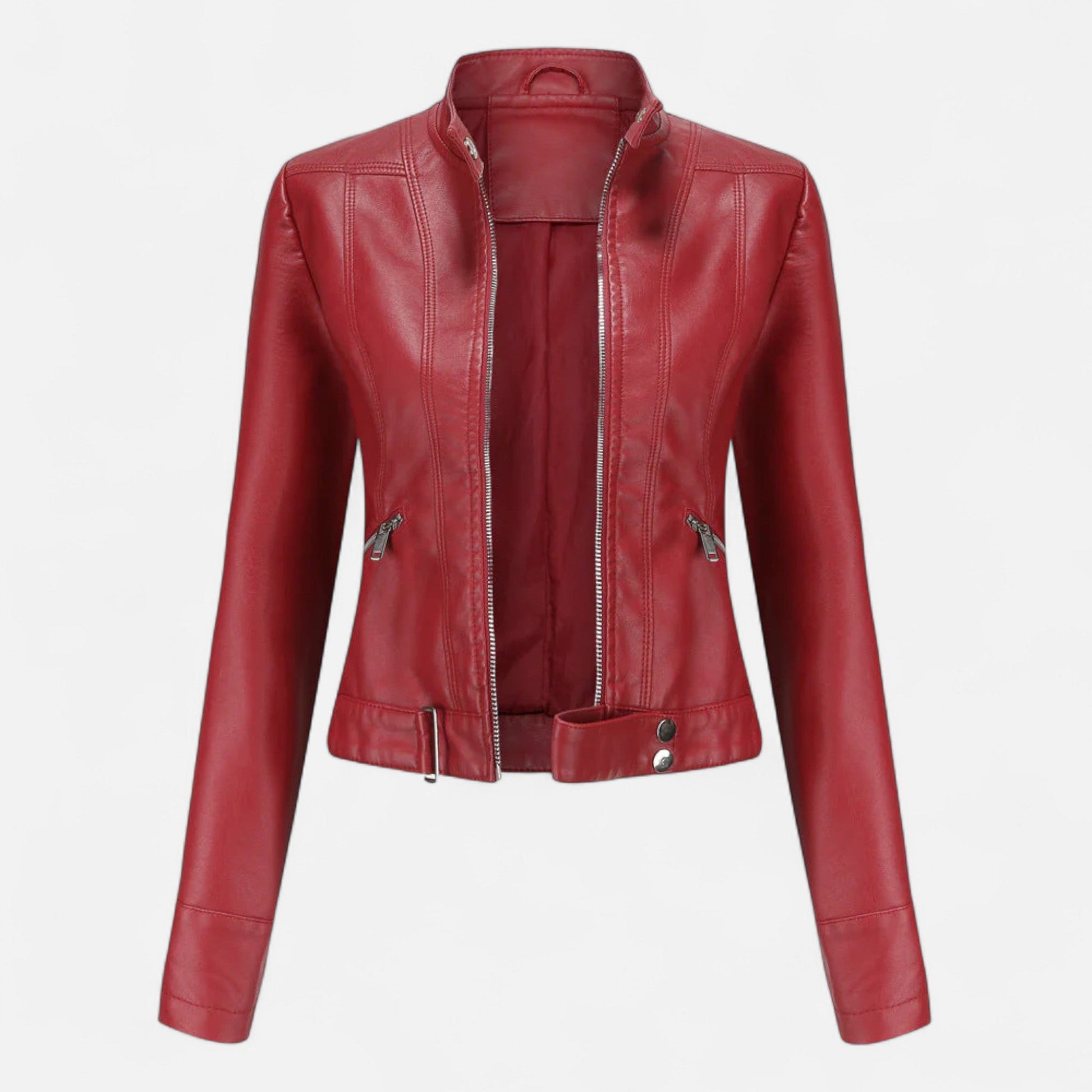 Isabella | Chaqueta de Cuero Vegano Elegante para Mujer 4