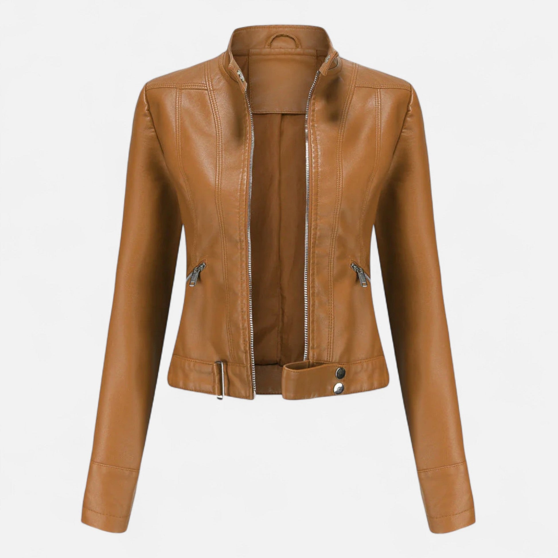 Isabella | Chaqueta de Cuero Vegano Elegante para Mujer 6