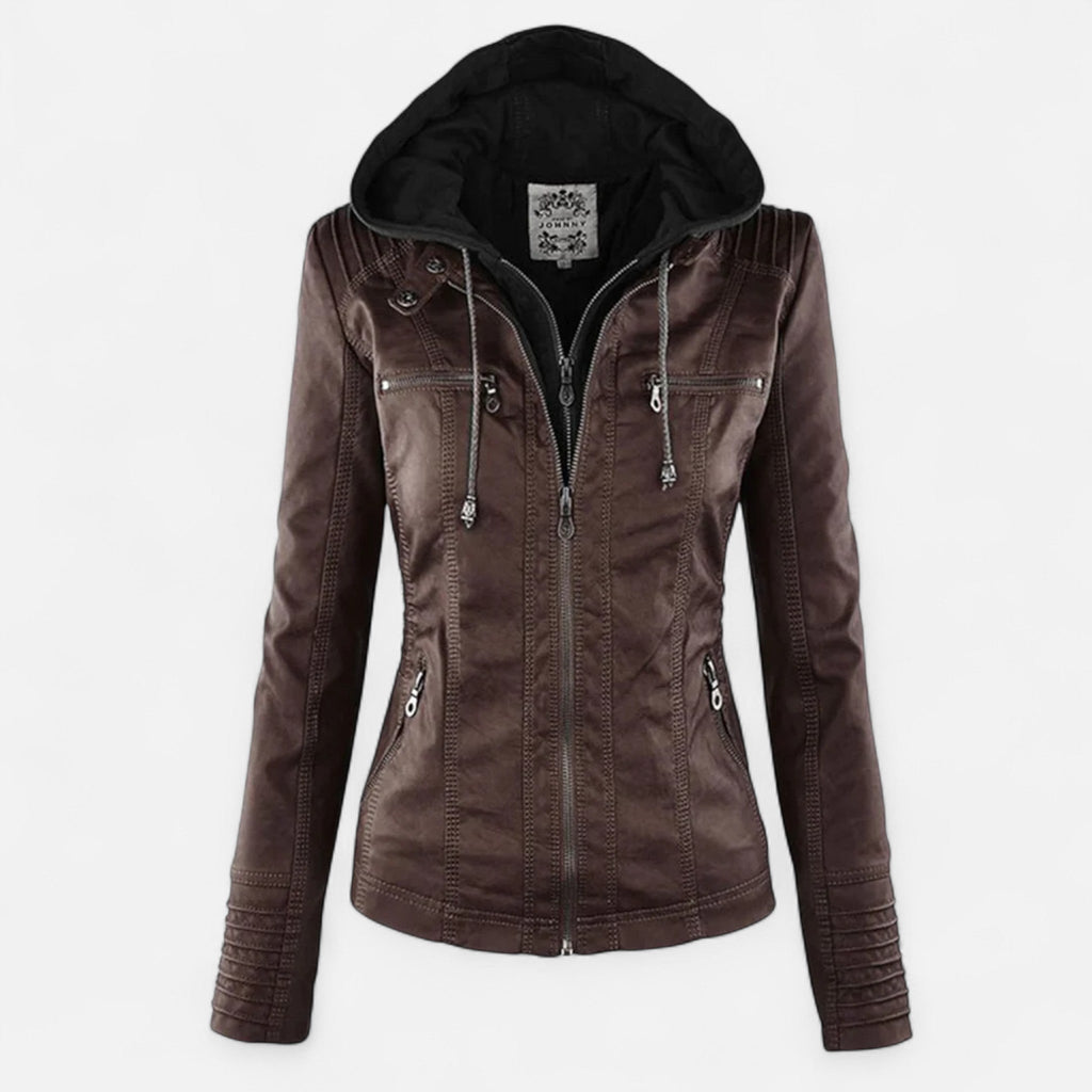 Isabella | Chaqueta de Cuero para Mujer con Diseño Elegante y Sofisticado 0