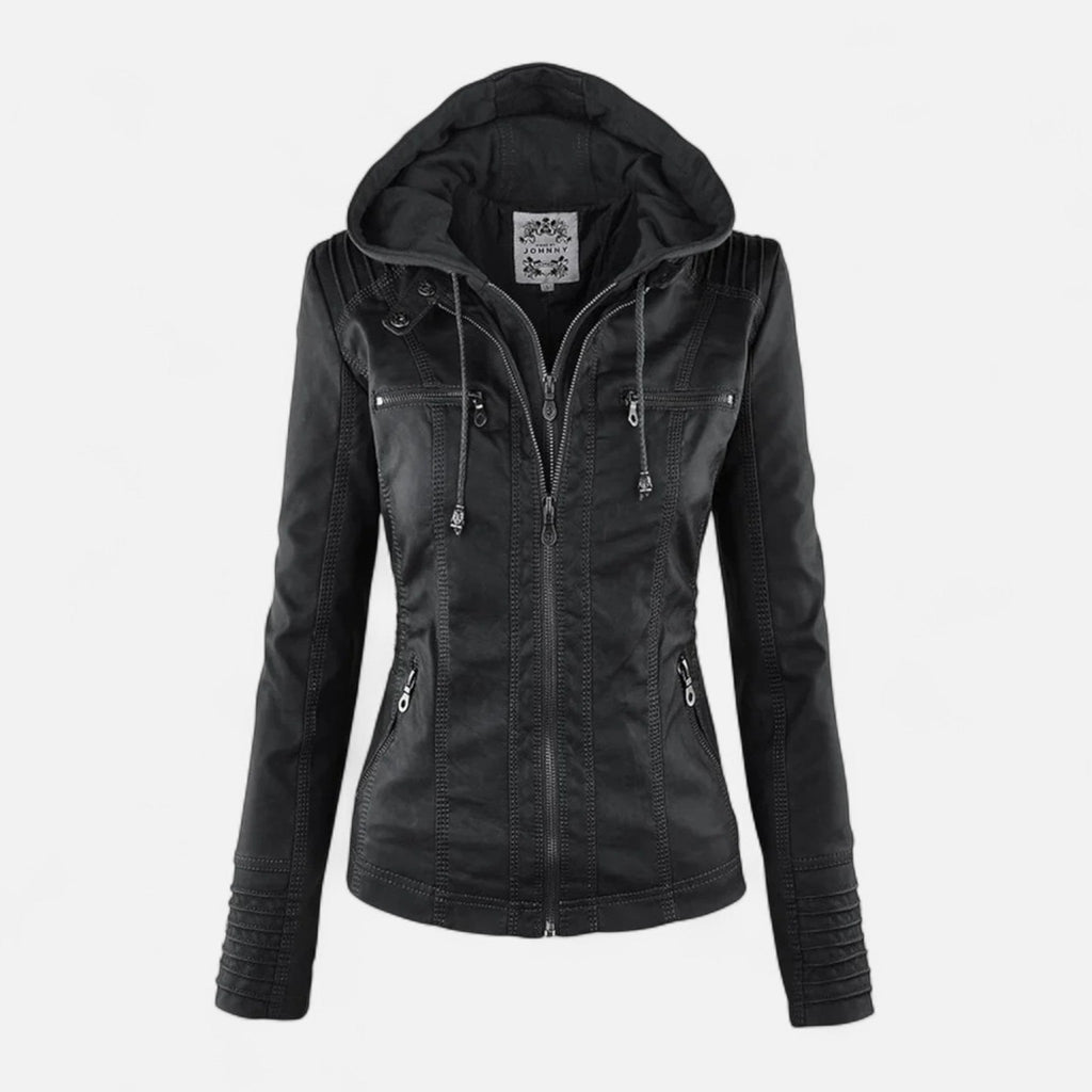 Isabella | Chaqueta de Cuero para Mujer con Diseño Elegante y Sofisticado 2