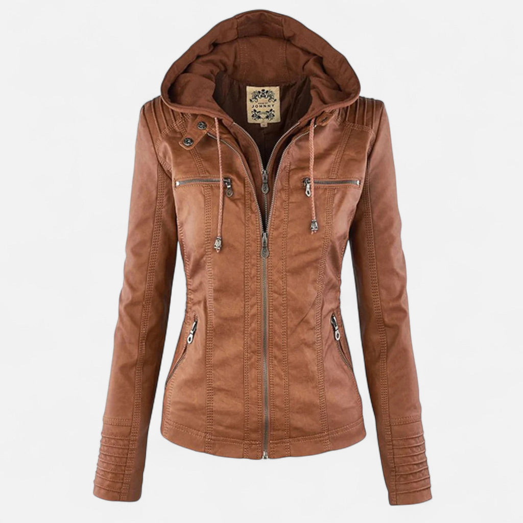 Isabella | Chaqueta de Cuero para Mujer con Diseño Elegante y Sofisticado 3