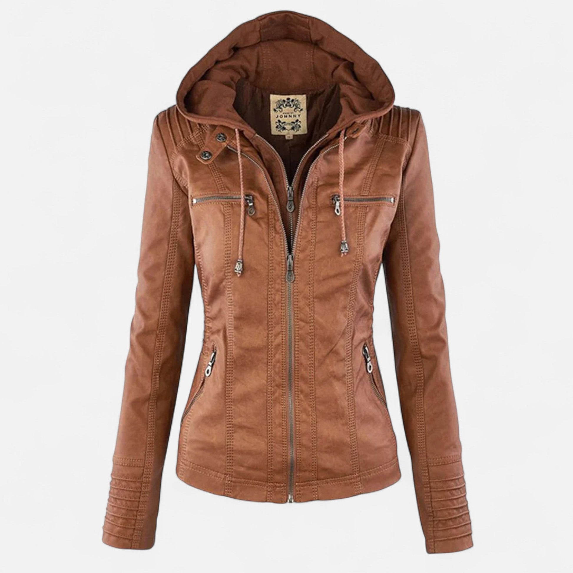 Isabella | Chaqueta de Cuero para Mujer con Diseño Elegante y Sofisticado 3