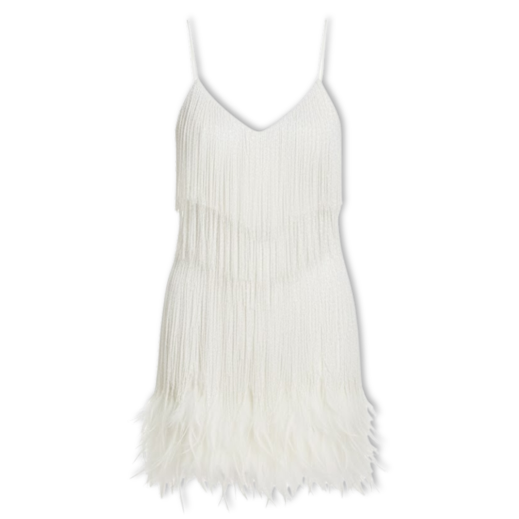 Isabella | Vestido Corto de Noche con Lentejuelas y Plumas para Mujer 3