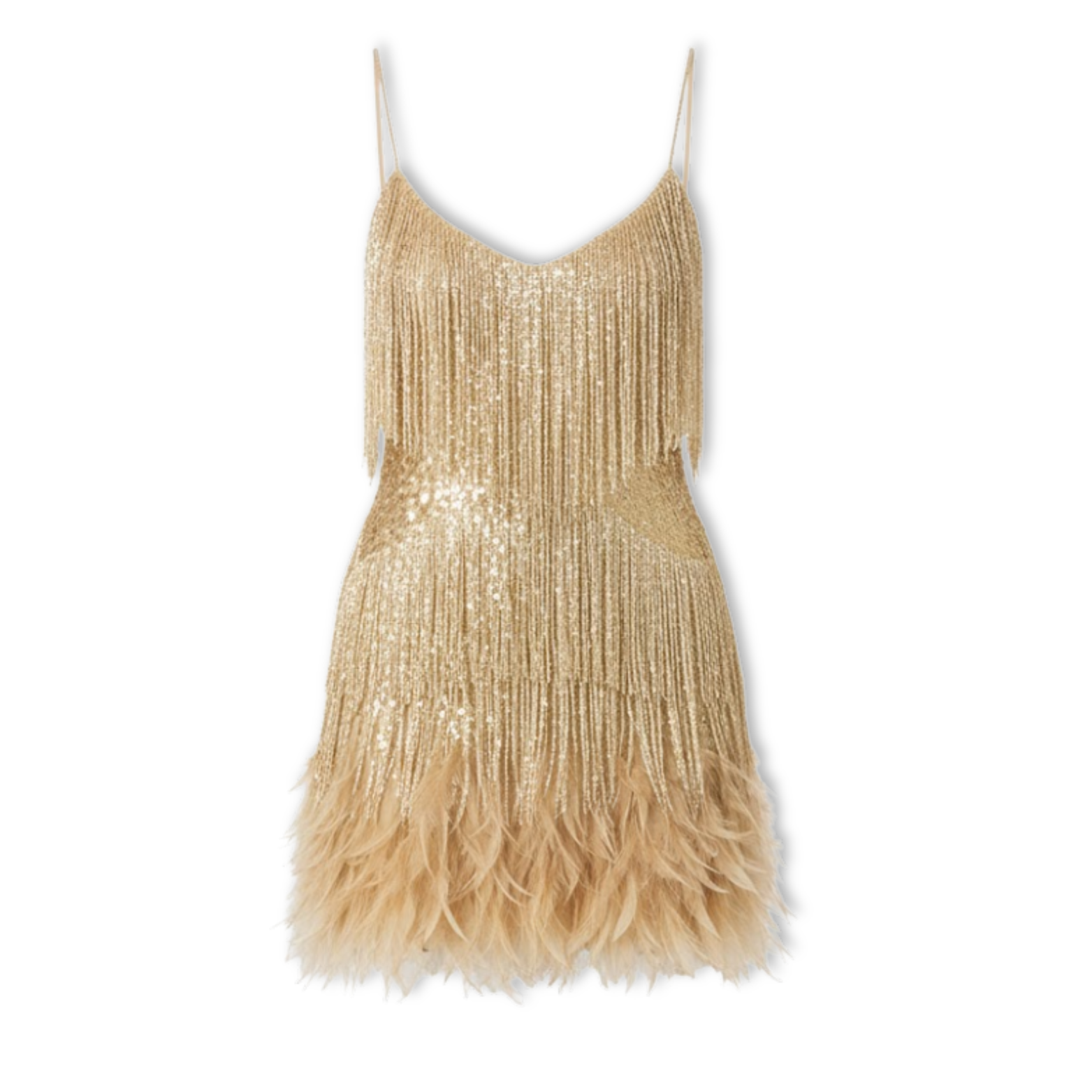 Isabella | Vestido Corto de Noche con Lentejuelas y Plumas para Mujer 4