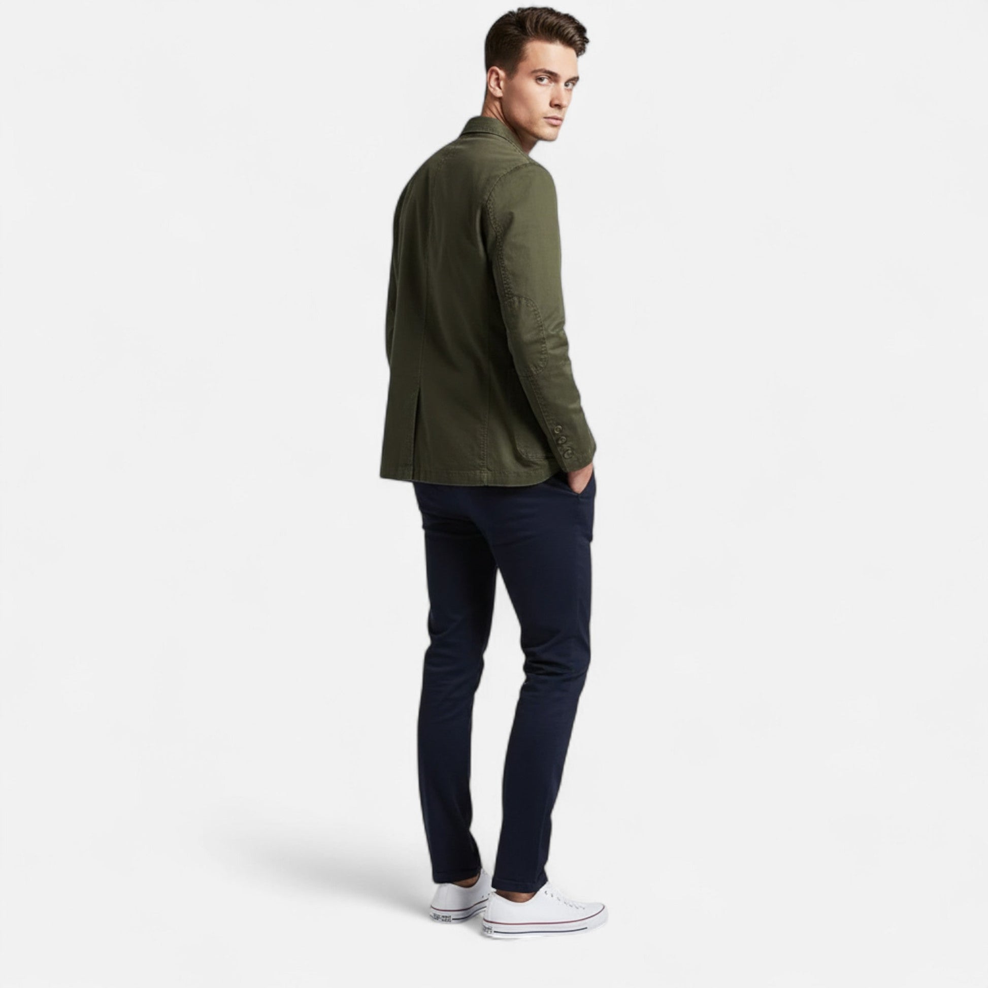 Javier | Blazer de Gran Talla Estilo Italiano para Hombre 2