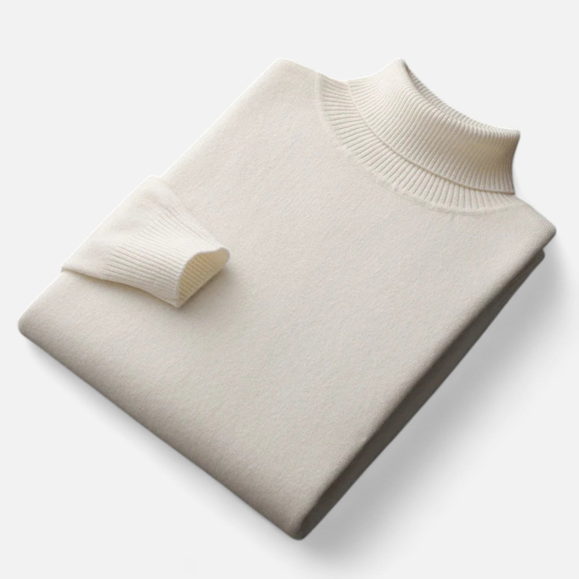 Javier | Jersey Cuello Alto de Lana para Hombre Clásico y Elegante 8