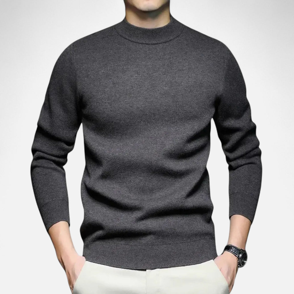 Javier | Jersey de Punto con Cuello Redondo para Hombre de Estilo Atemporal 7