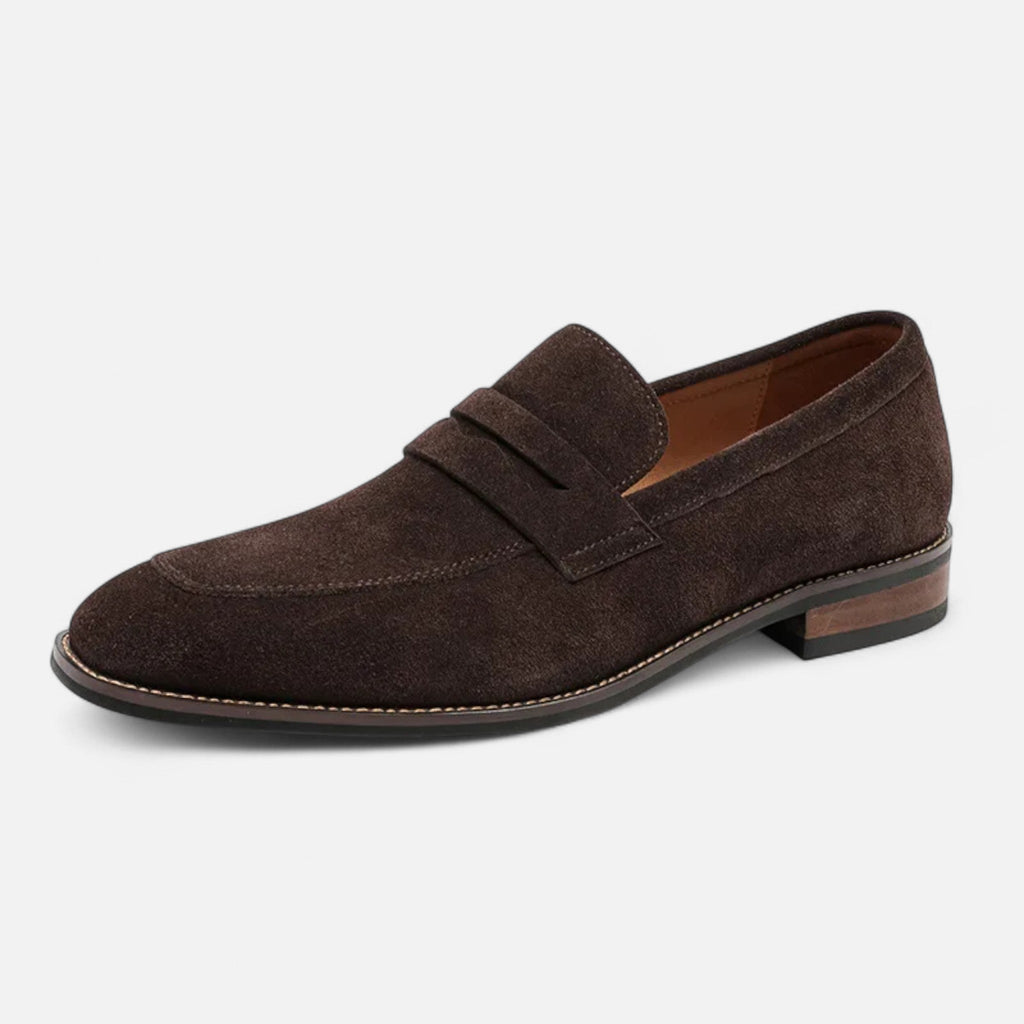 Javier | Mocasines Clásicos de Cuero para Hombre Elegante 0