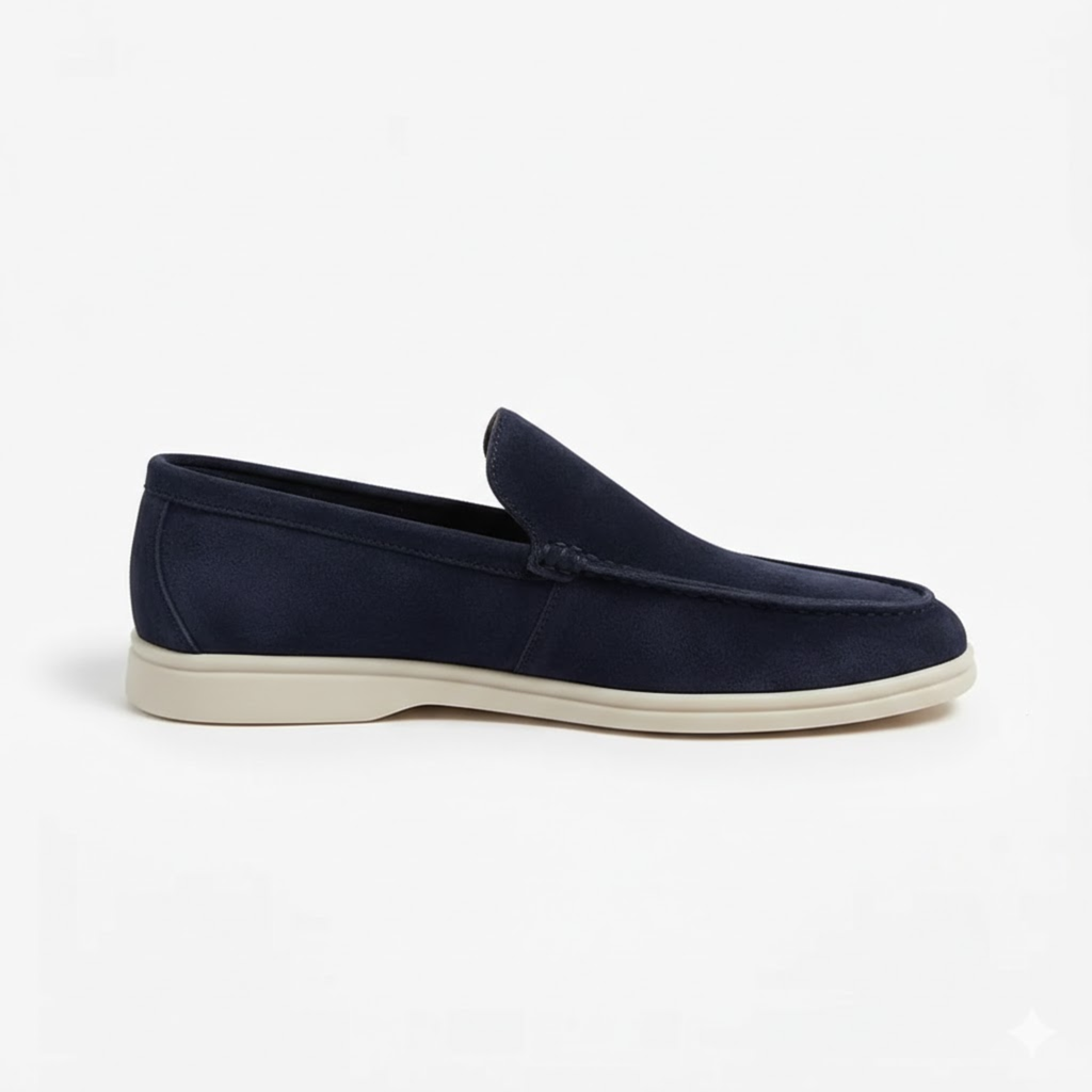 Javier | Mocasines de Ante Vacuno para Hombre con Suela Suave 1