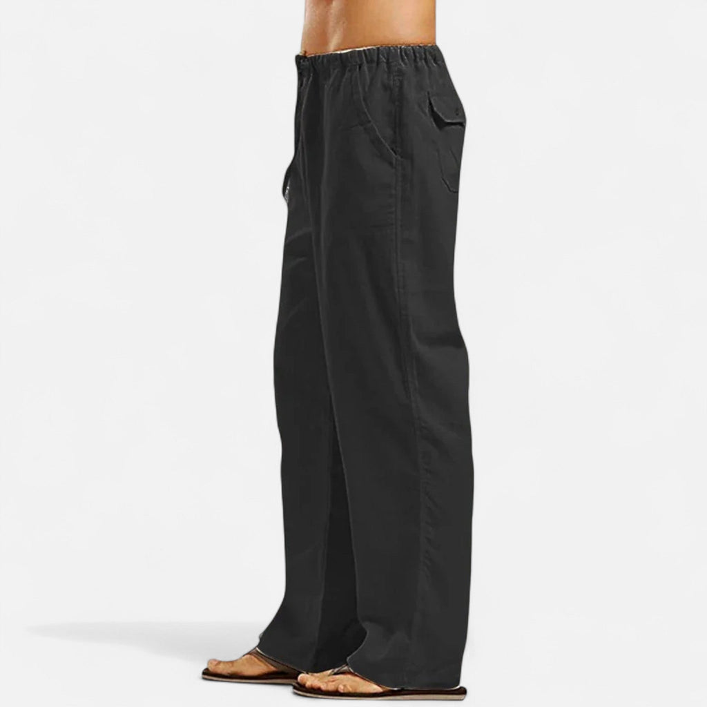 Javier | Pantalones Holgados de Corte Relajado para Hombre con Tejido Premium 0