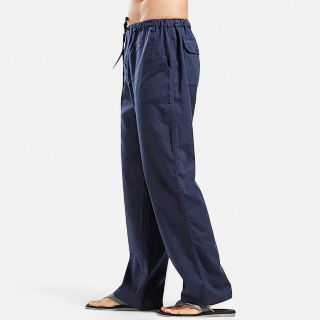Javier | Pantalones Holgados de Corte Relajado para Hombre con Tejido Premium 4