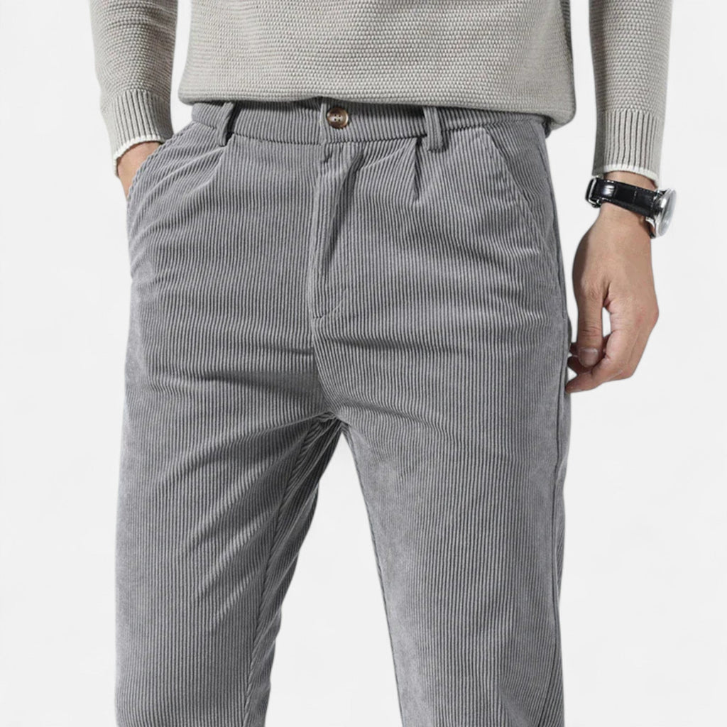 Javier | Pantalones de Pana Clásicos para Hombre con Estilo Versátil 3