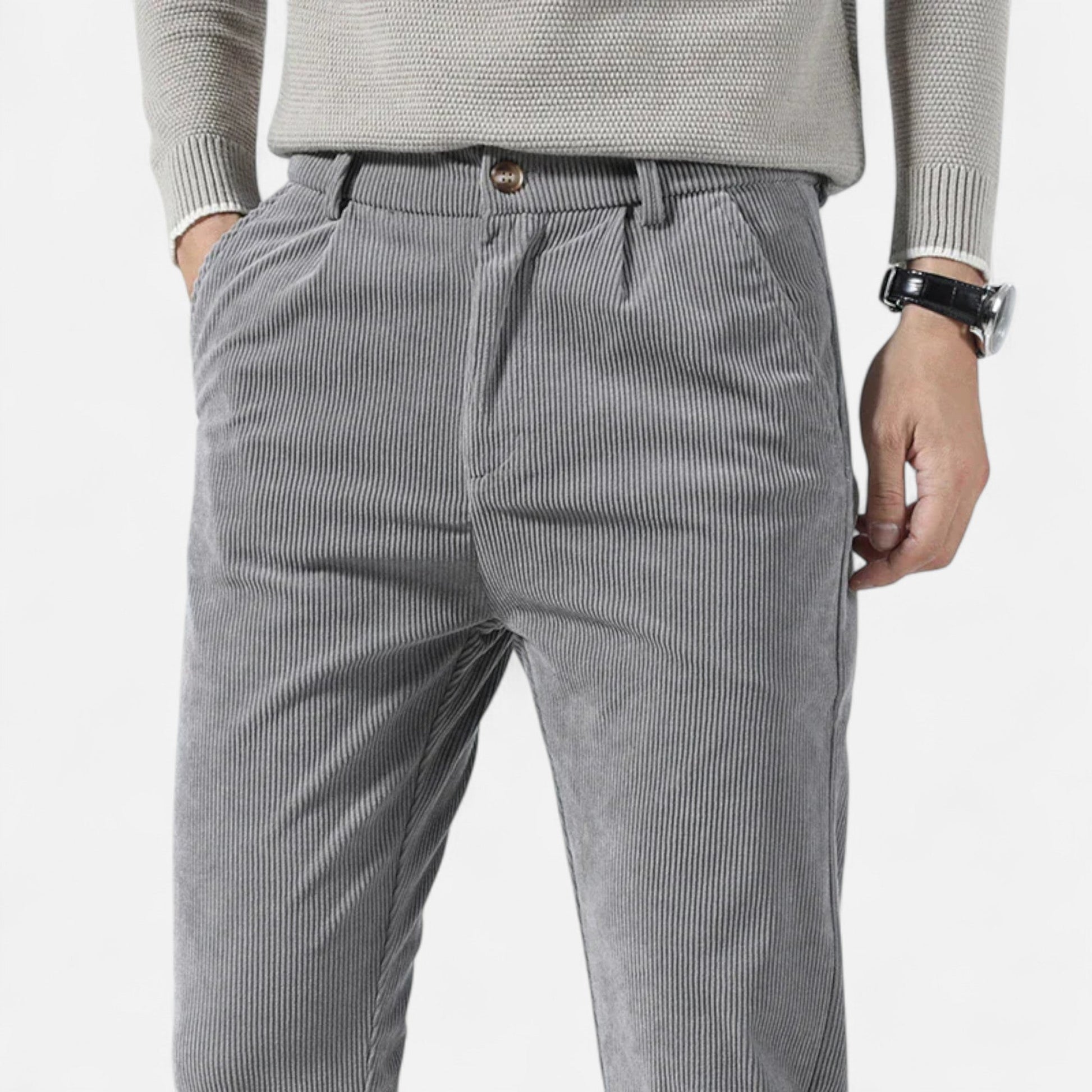 Javier | Pantalones de Pana Clásicos para Hombre con Estilo Versátil 3