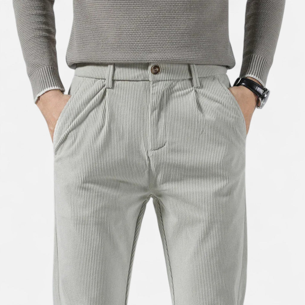 Javier | Pantalones de Pana Clásicos para Hombre con Estilo Versátil 4