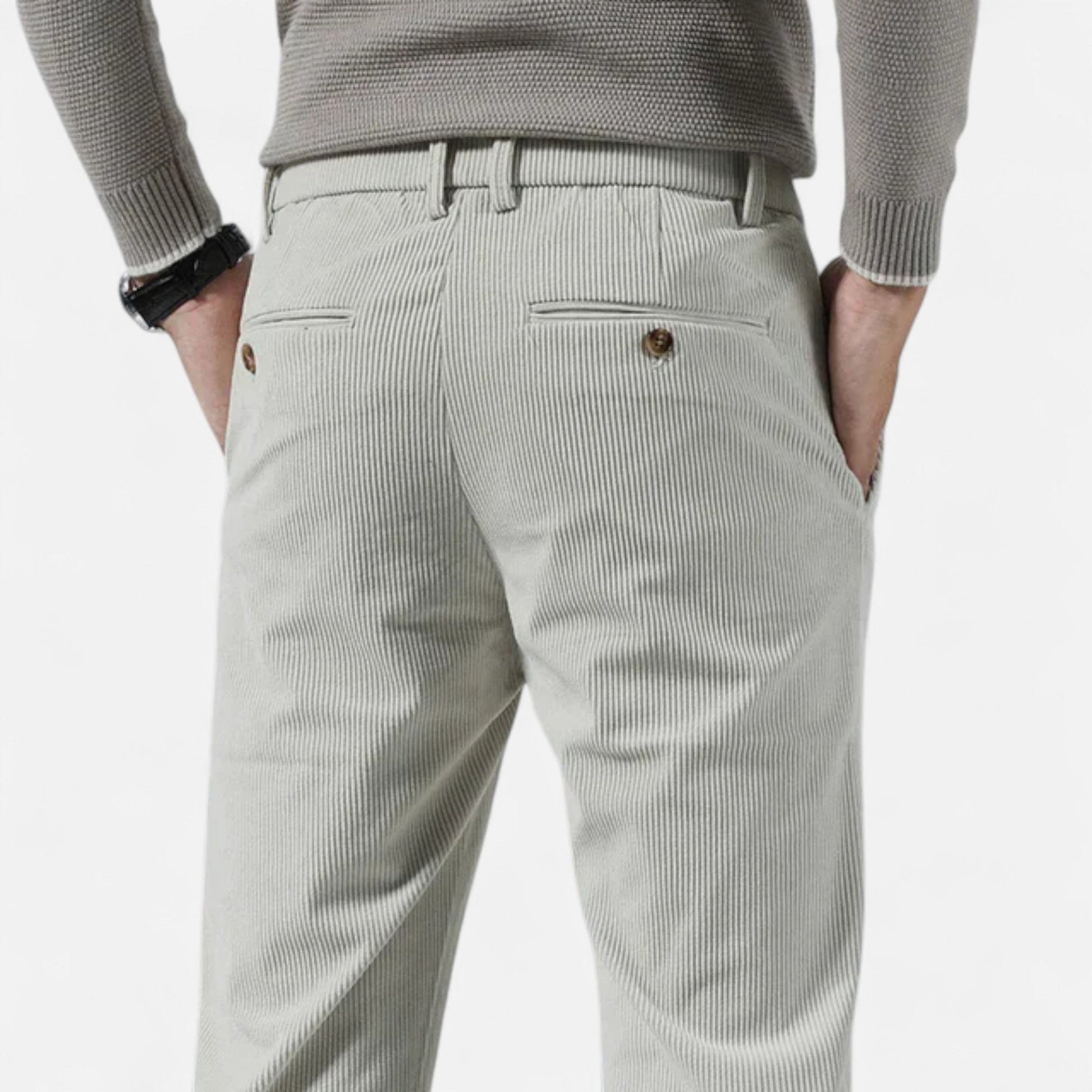Javier | Pantalones de Pana Clásicos para Hombre con Estilo Versátil 6