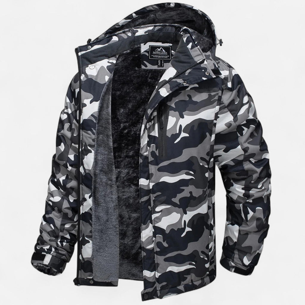 Javier | Parka Impermeable de Invierno con Forro Polar para Hombre 0